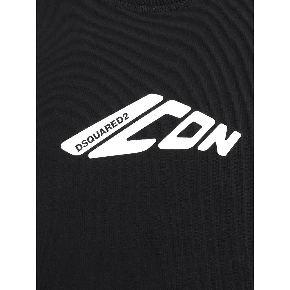 Dsquared² Black Cotton Sweatshirt | Regal Royce