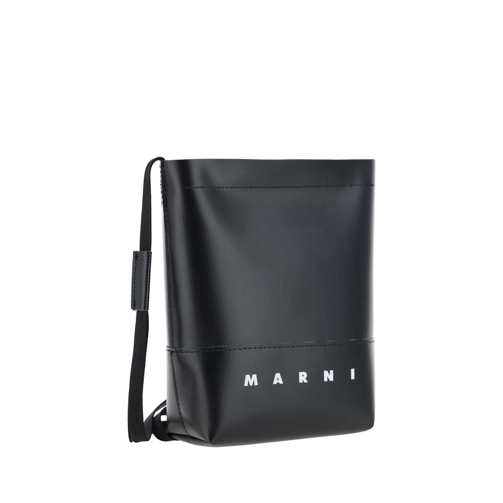 Marni Black Polyester Shoulder Bag | Regal Royce