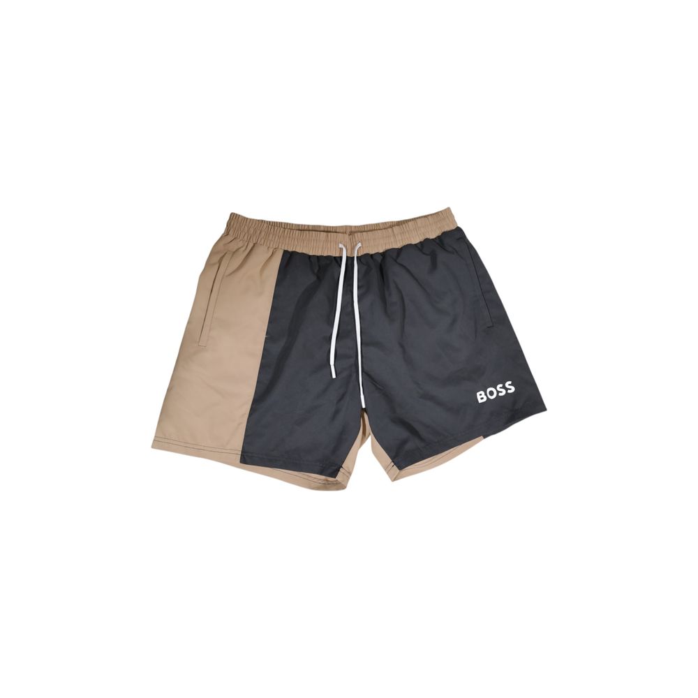 Hugo Boss Beige Polyester Swim Briefs | Regal Royce
