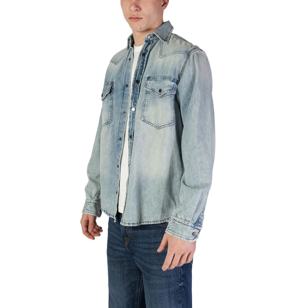 Hugo Boss Light Blue Denim Shirt | Regal Royce