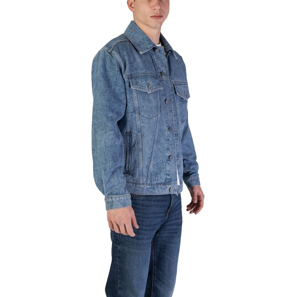 Hugo Boss Light Blue Cotton Denim Jacket | Regal Royce