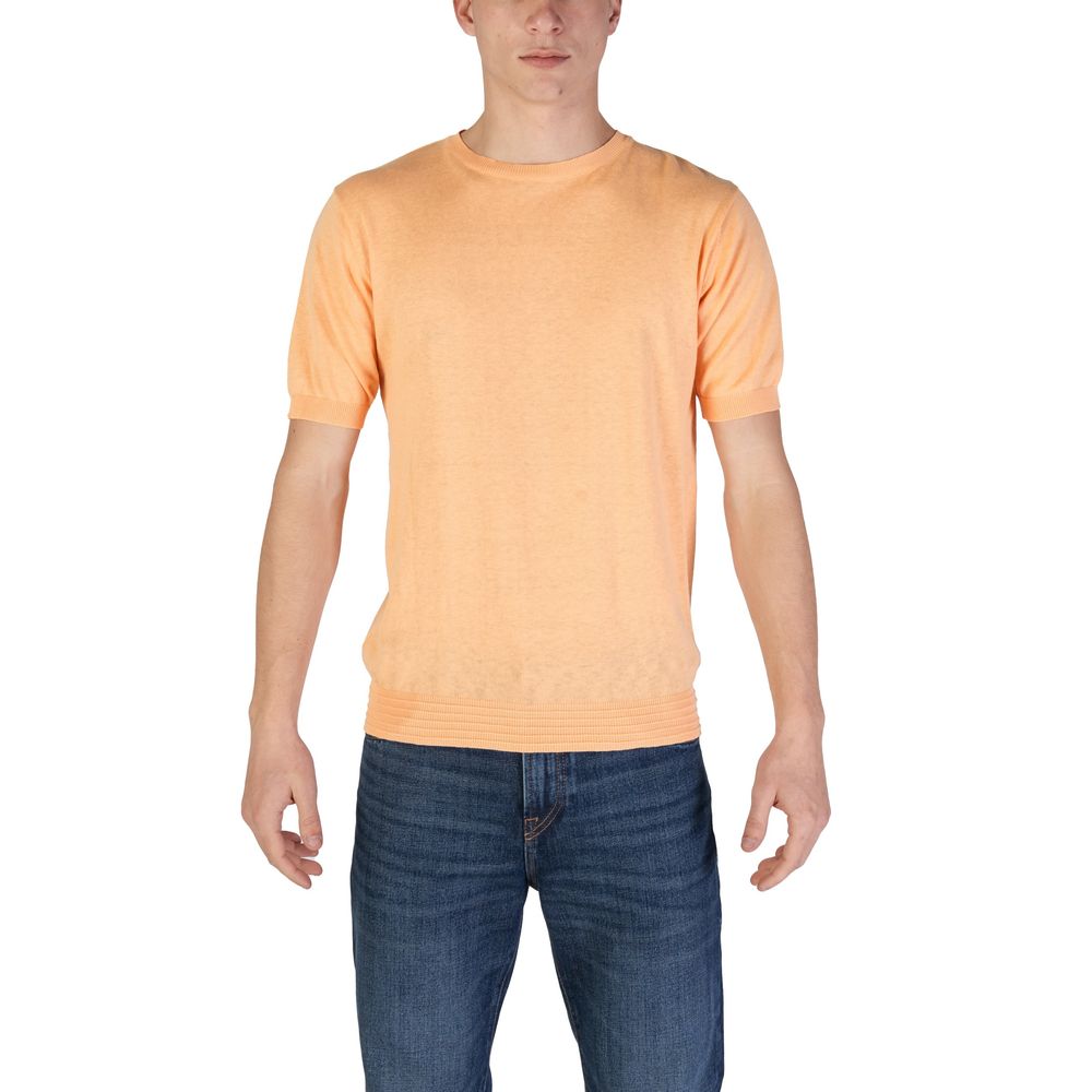 Hamaki-Ho Orange Cotton Sweatshirt | Regal Royce