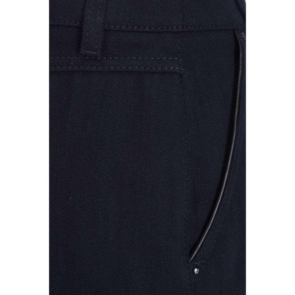 Giorgio Armani Blue Cotton Skirt | Regal Royce