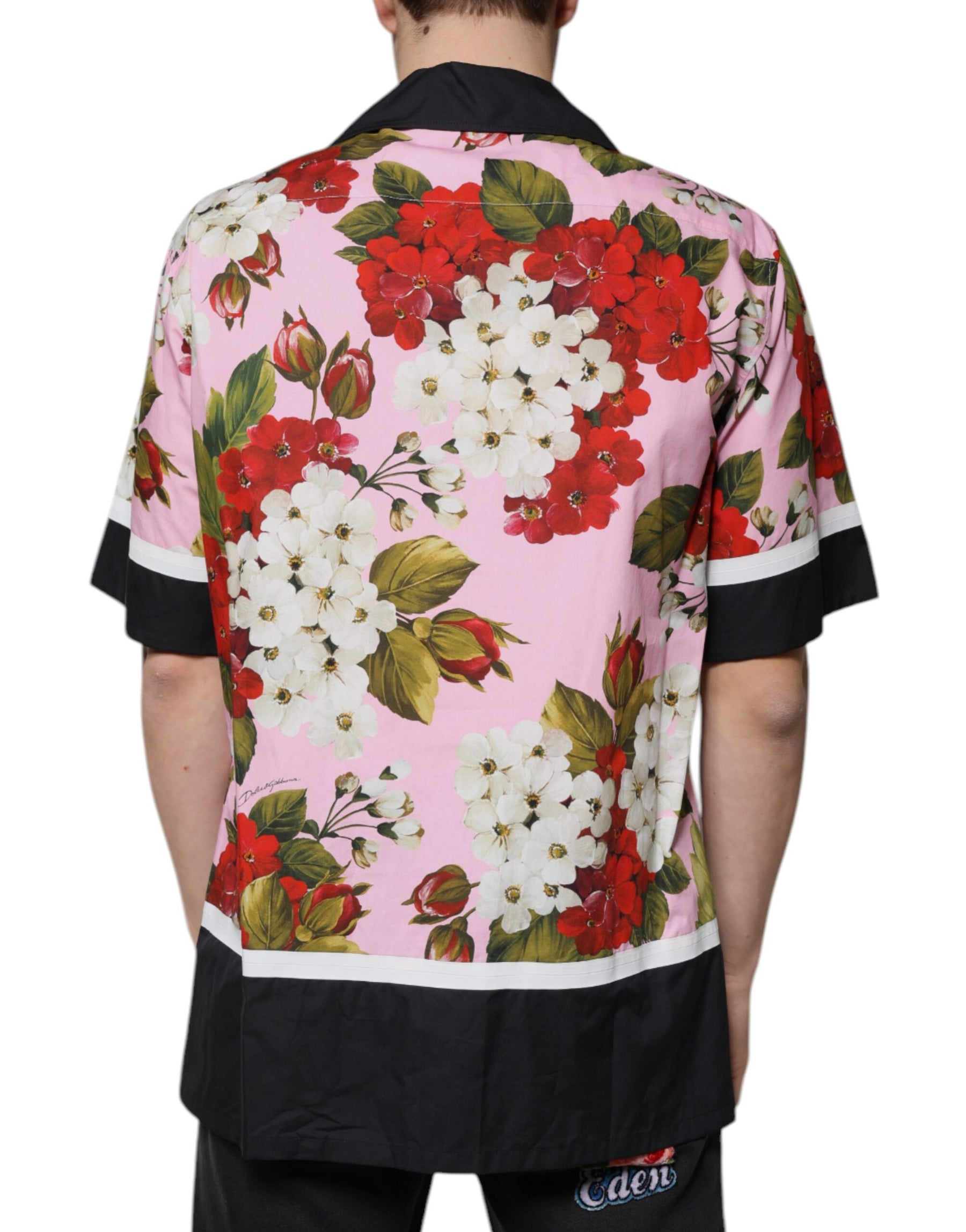 Dolce & Gabbana Multicolor Floral Button Down Casual Shirt | Regal Royce