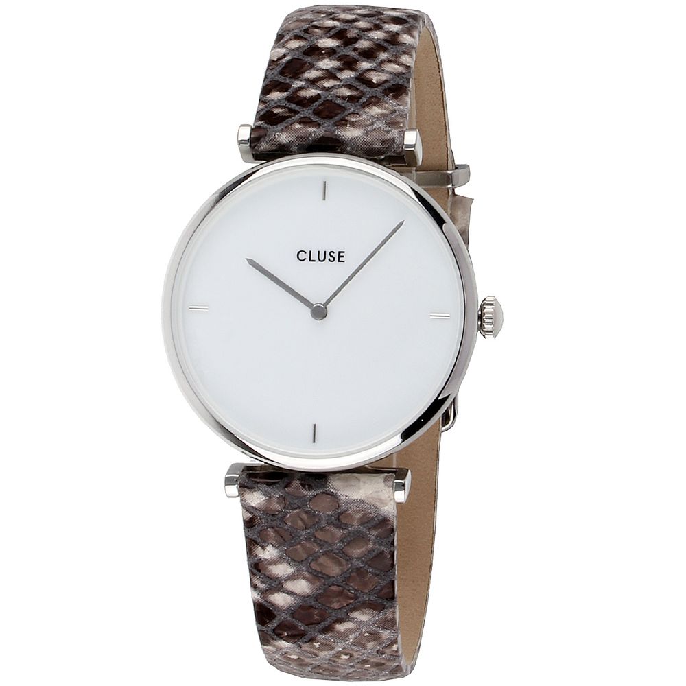 Cluse Beige Leather Dress Watch | Regal Royce
