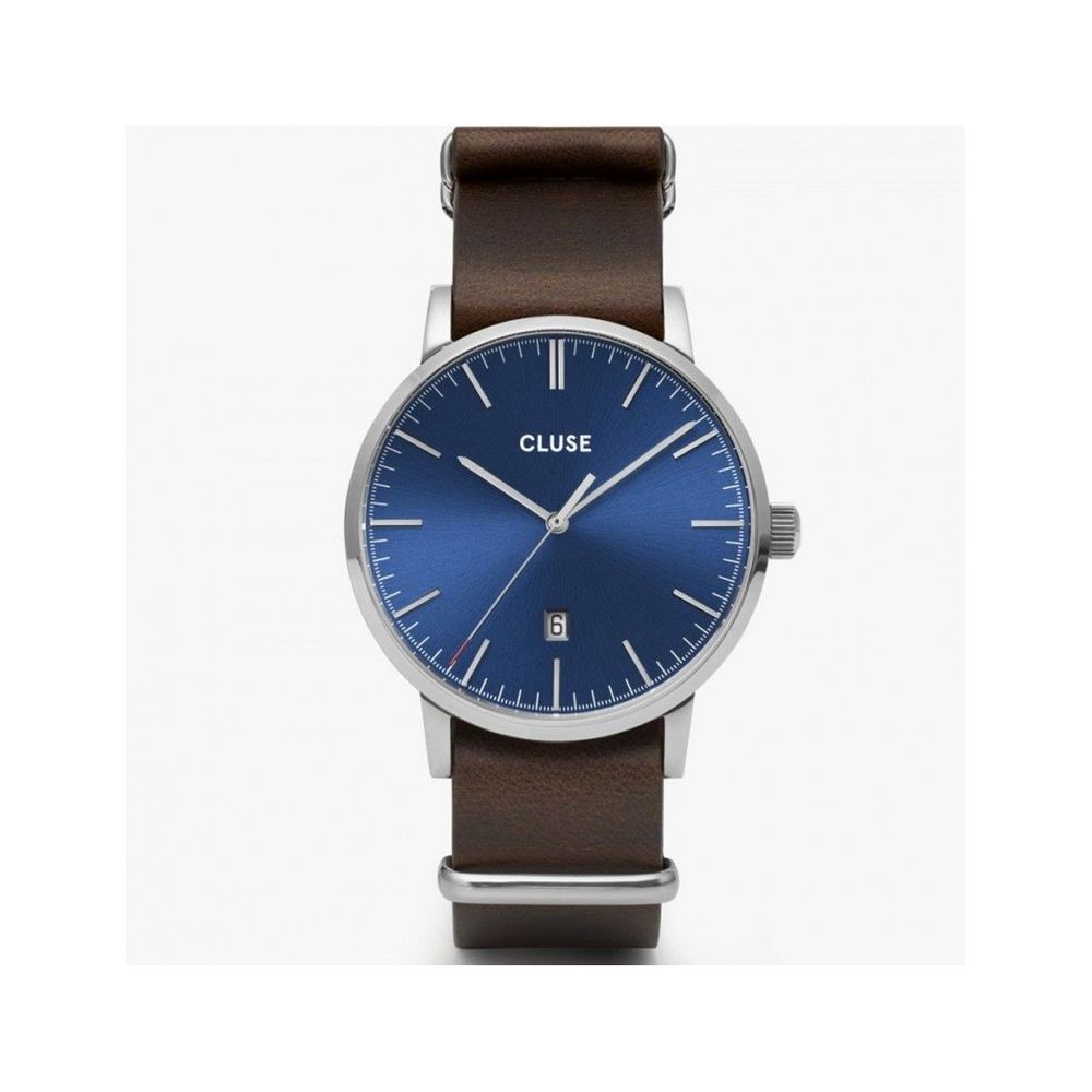 Cluse Brown Leather Dress Watch | Regal Royce