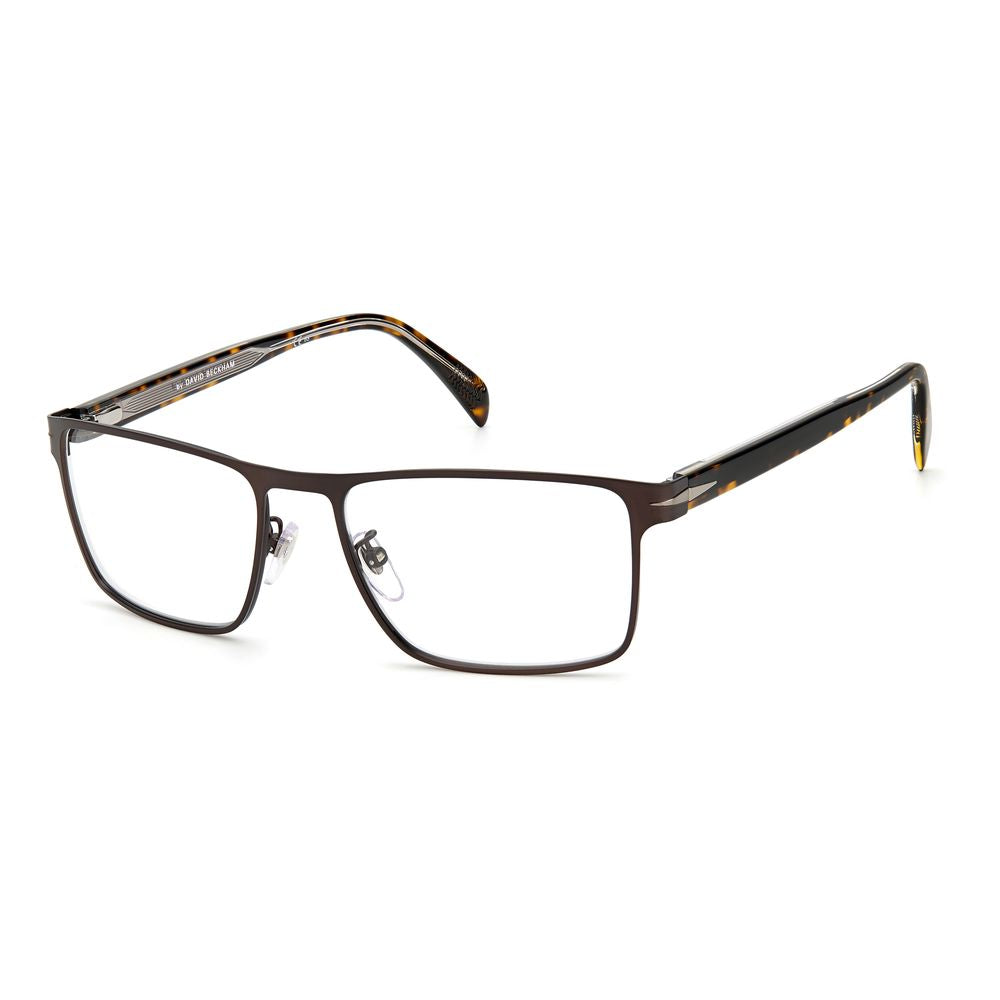David Beckham Brown Metal Glasses (Frames) | Regal Royce