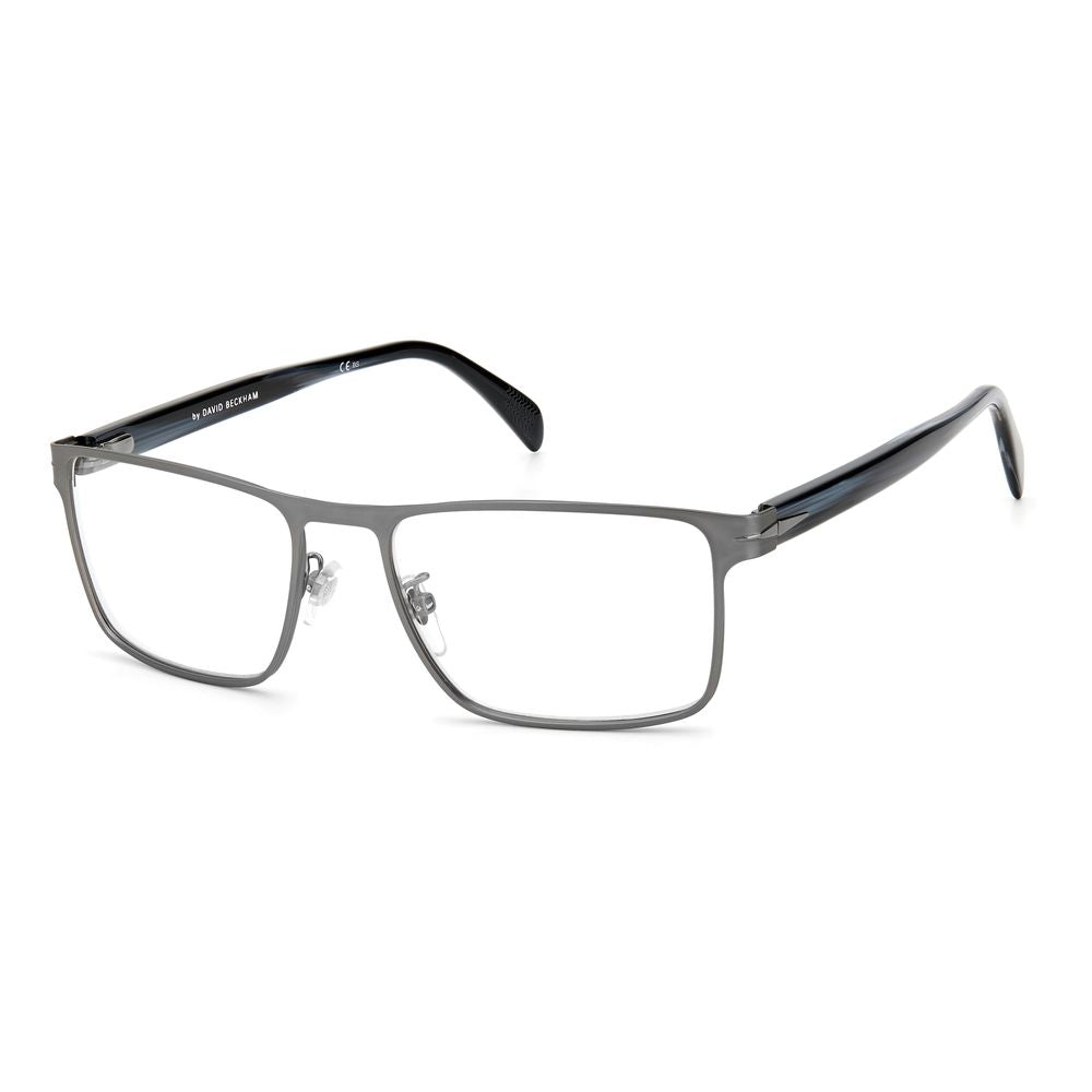 David Beckham Gray Metal Glasses (Frames) | Regal Royce