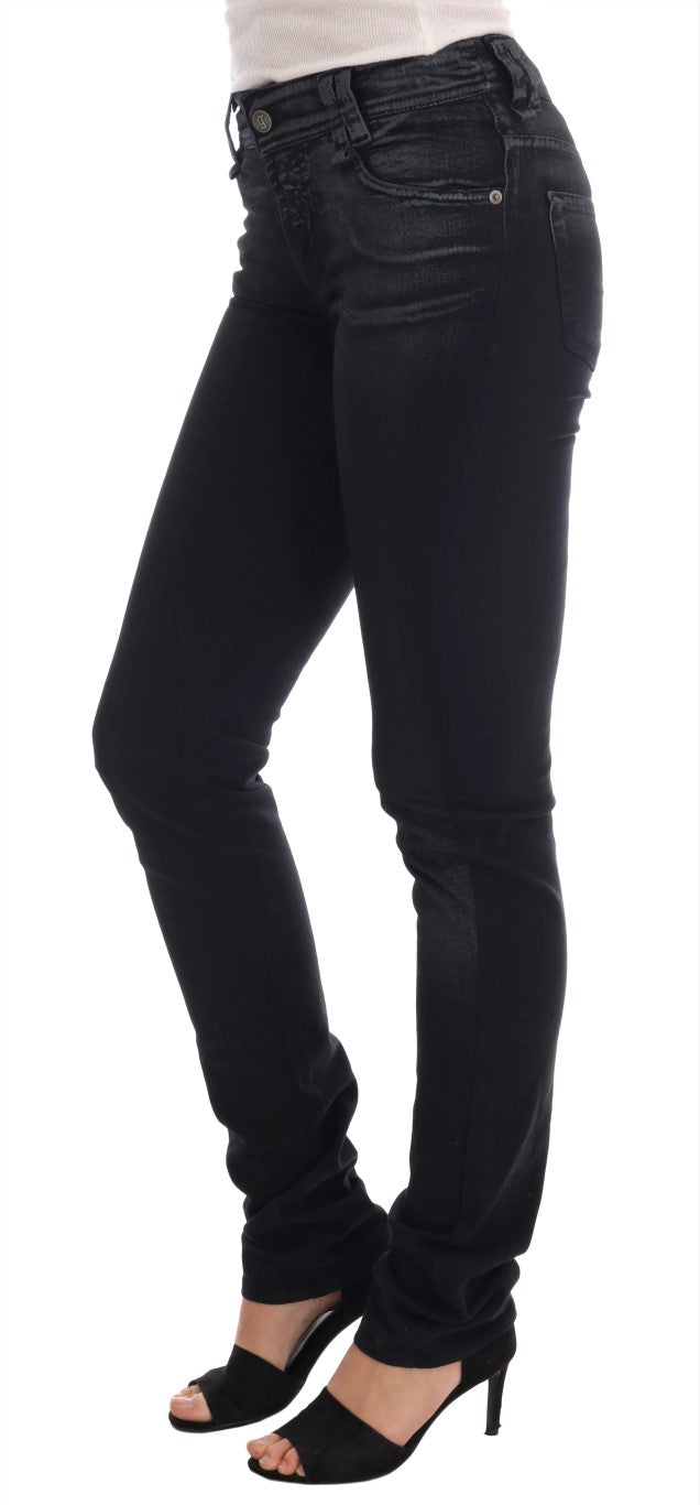 John Galliano Gray Wash Cotton Stretch Regular Fit Jeans | Regal Royce