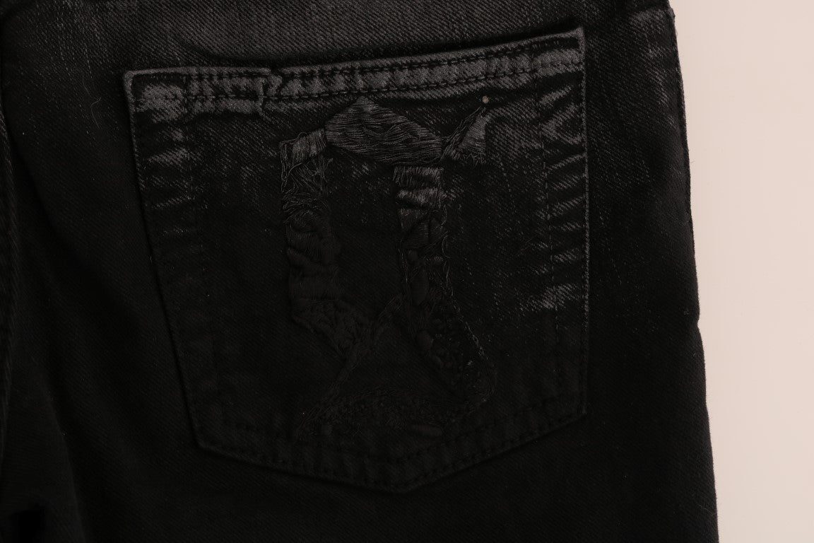 John Galliano Gray Wash Cotton Stretch Regular Fit Jeans | Regal Royce