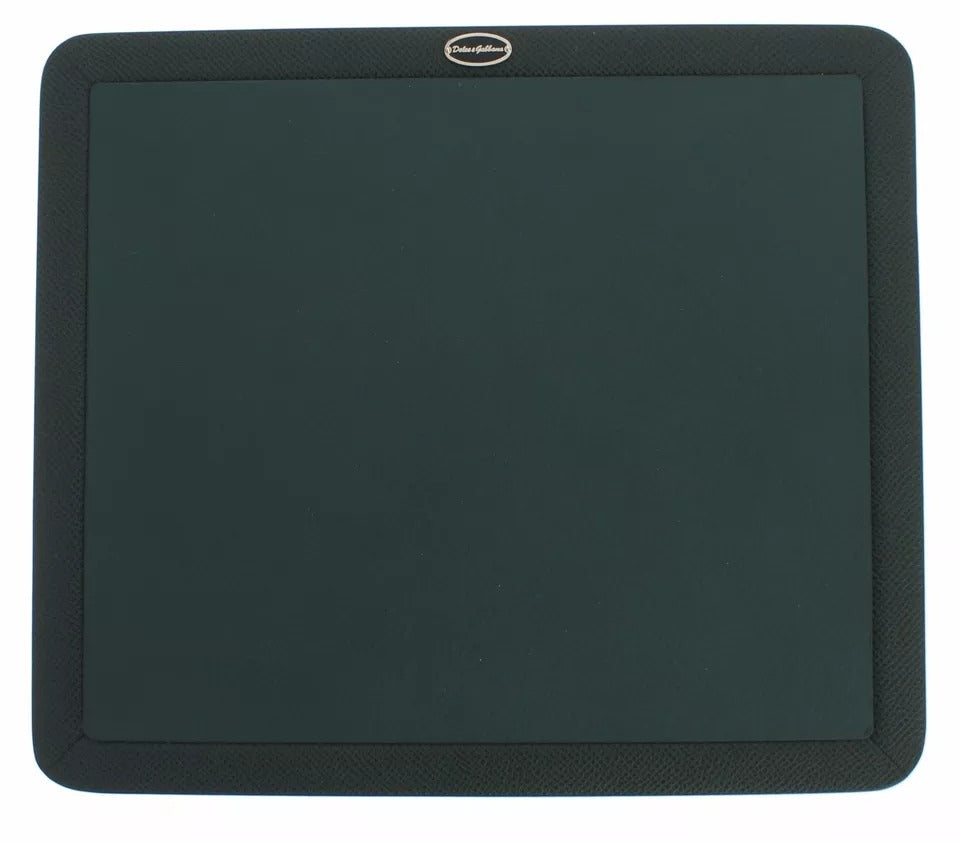 Dolce & Gabbana Green Leather Mouse Pad | Regal Royce