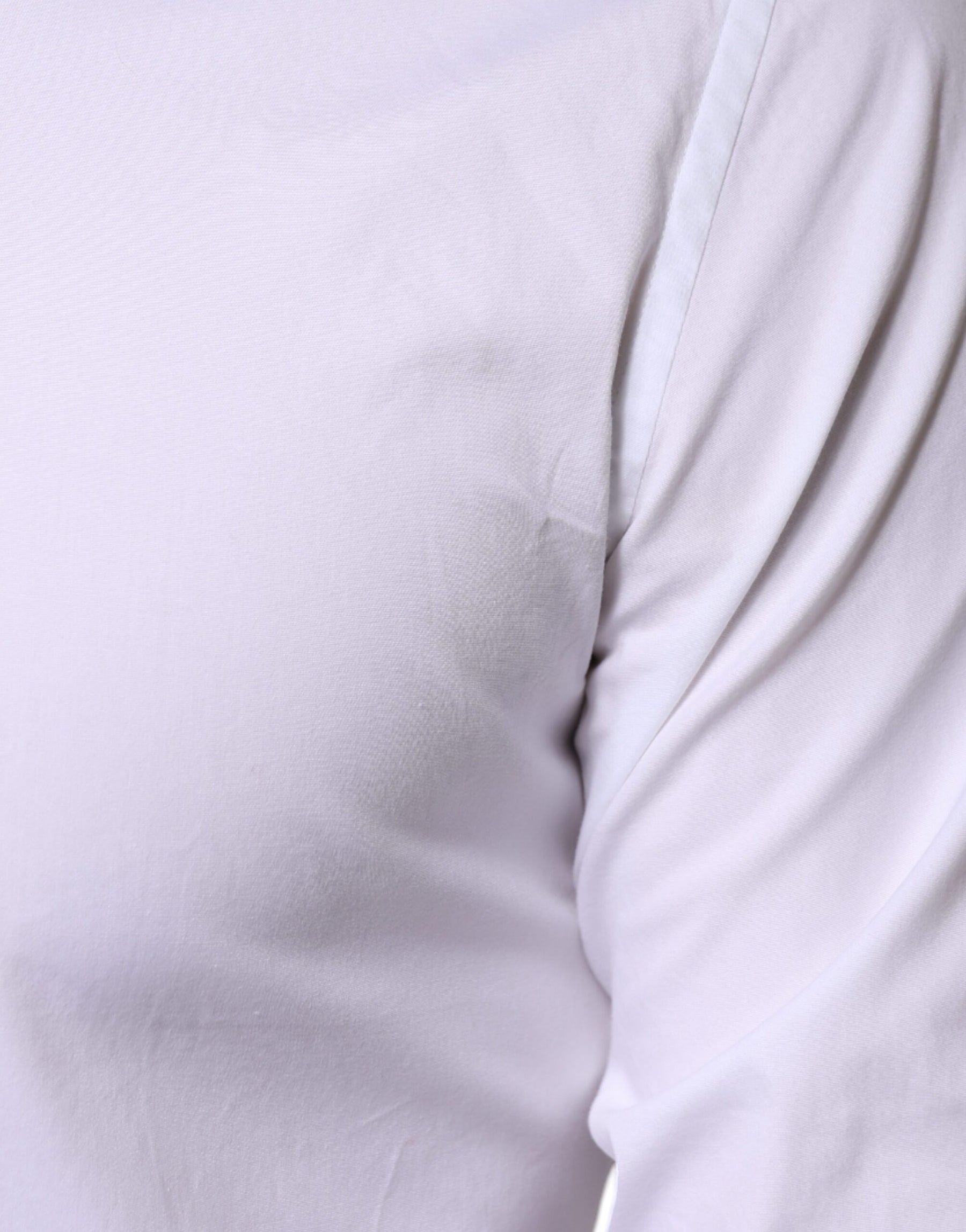 Dolce & Gabbana White Cotton Formal Men GOLD Dress Shirt | Regal Royce