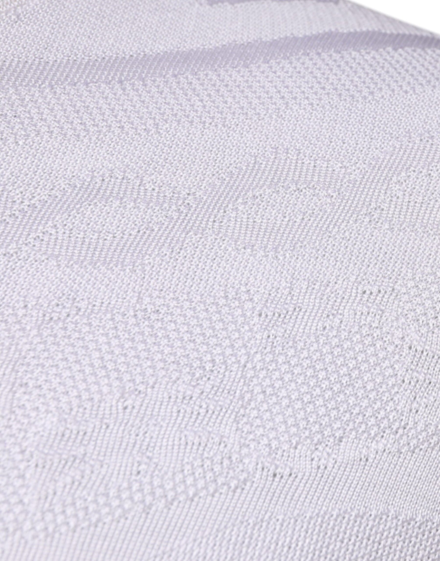 Dolce & Gabbana White Silk Crew Neck Men Pullover Sweater | Regal Royce