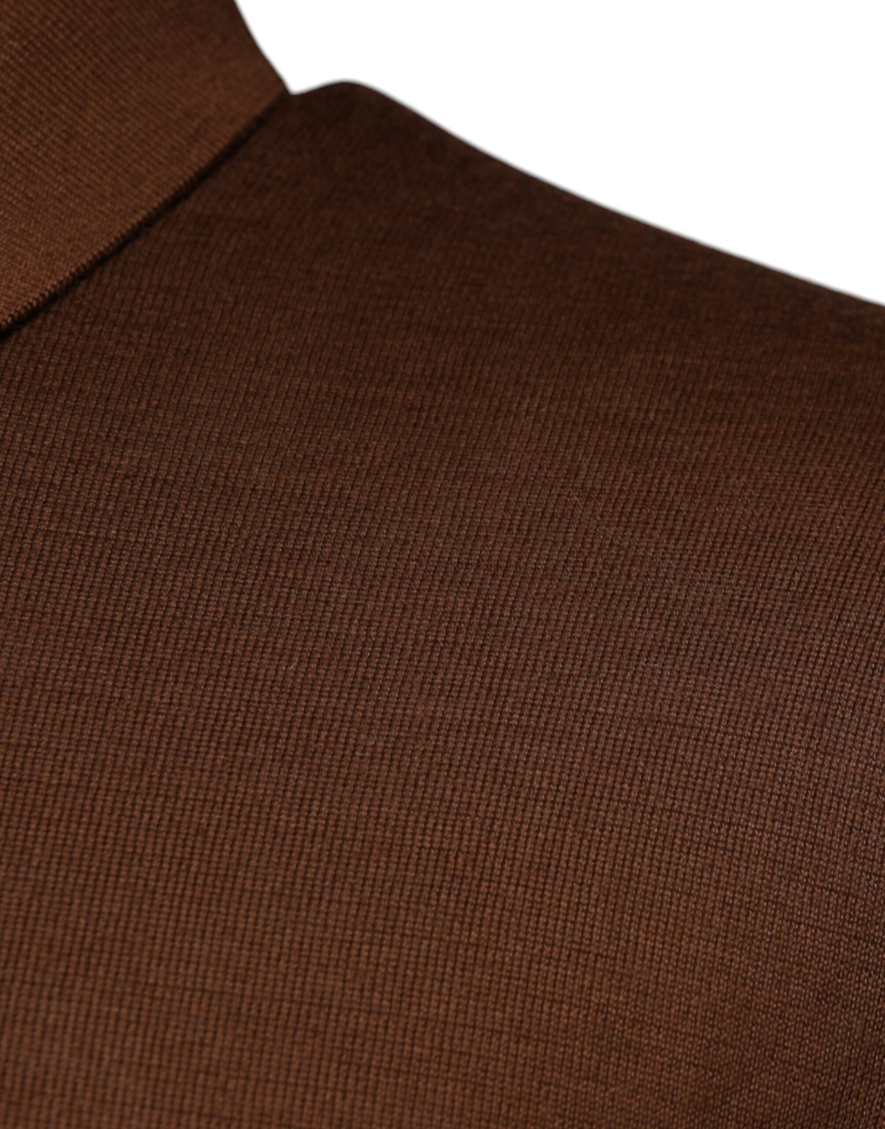 Dolce & Gabbana Brown Cashmere Buttoned Men Pullover Sweater | Regal Royce