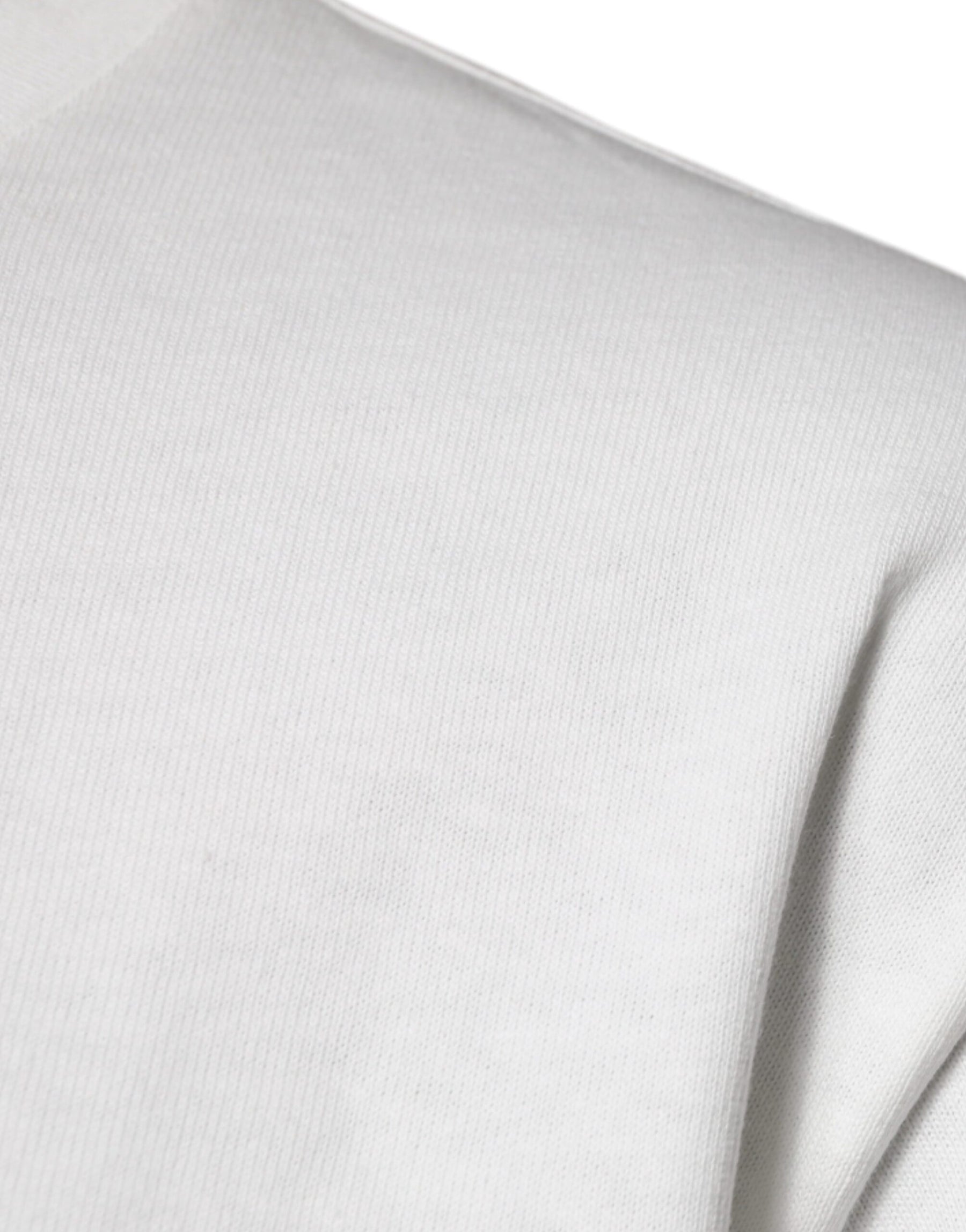 Dolce & Gabbana White DG Logo Crew Neck Short Sleeves T-shirt | Regal Royce