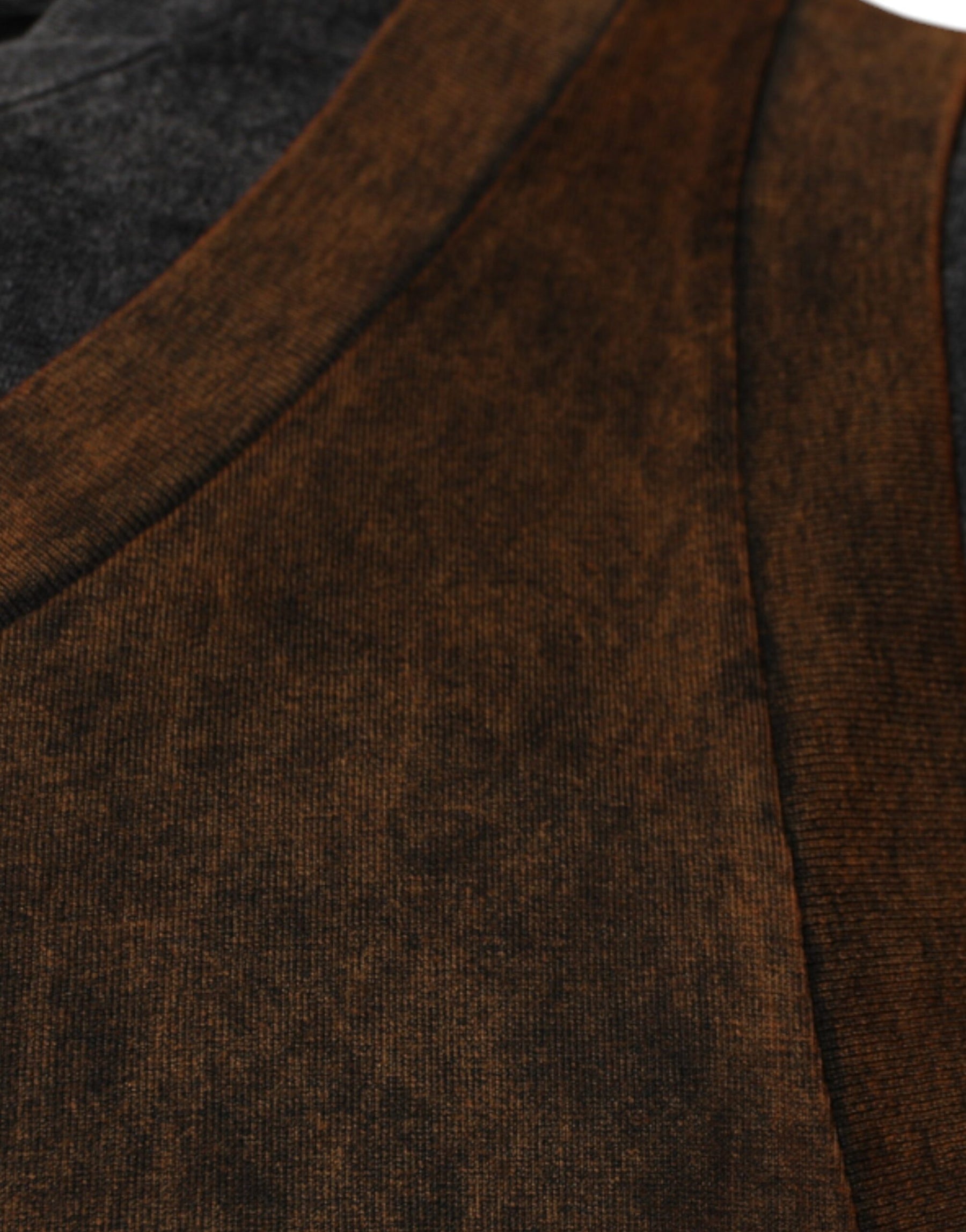 Dolce & Gabbana Brown Cotton Round Neck Sleeveless T-shirt | Regal Royce