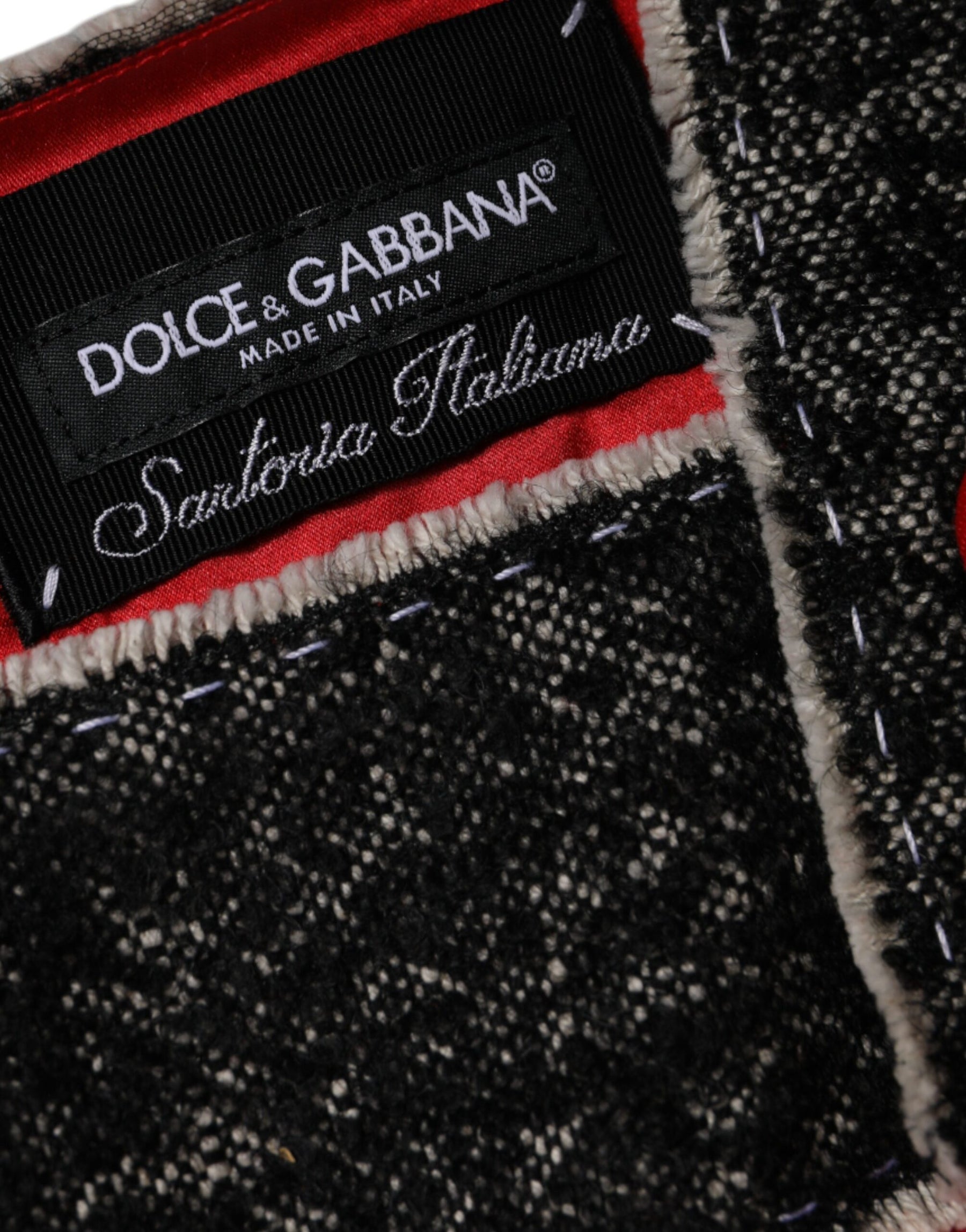 Dolce & Gabbana Red Wool Sleeveless A-line Flared Mini Dress | Regal Royce