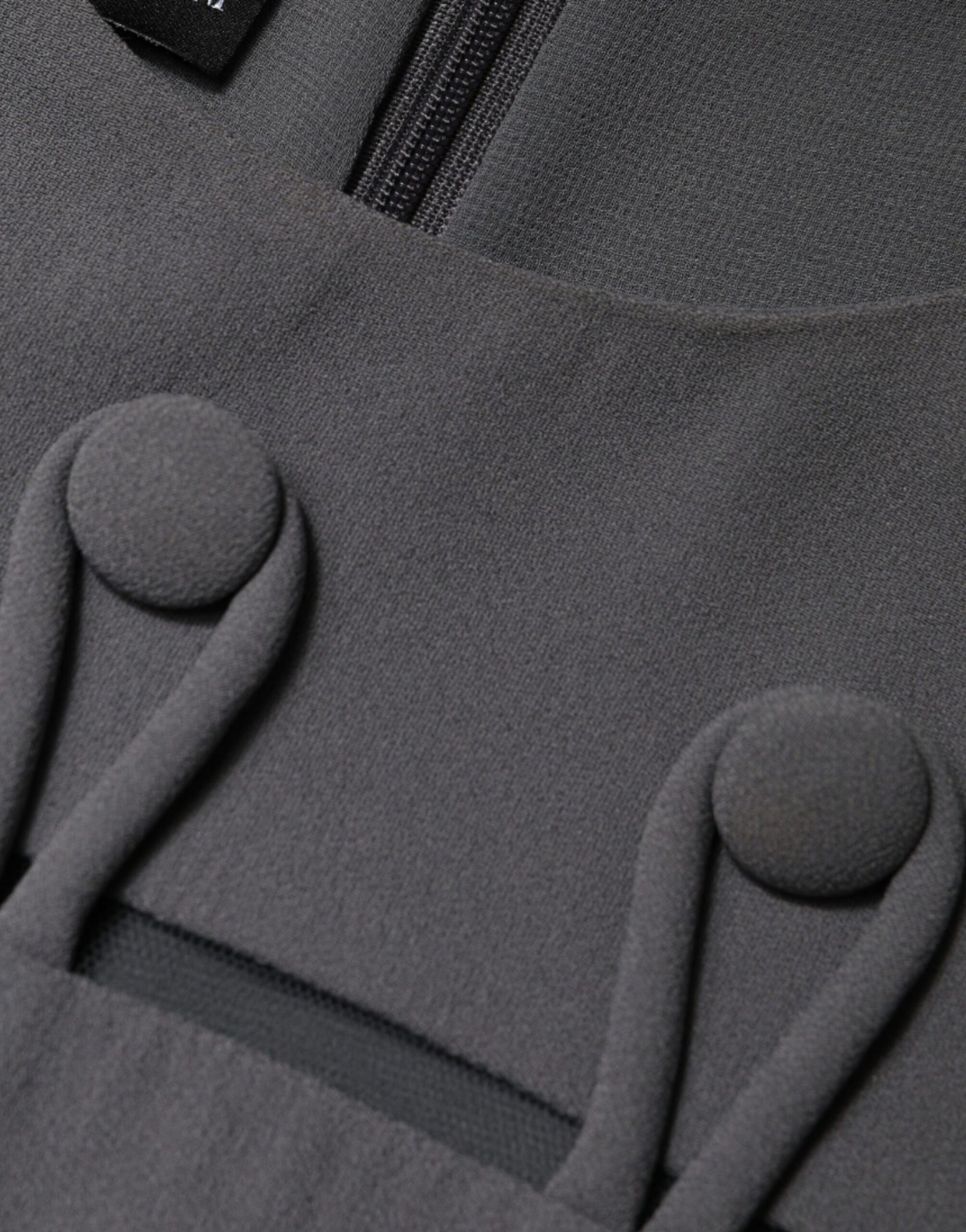 Emporio Armani Gray Round Neck Sleeveless A-line Mini Dress | Regal Royce