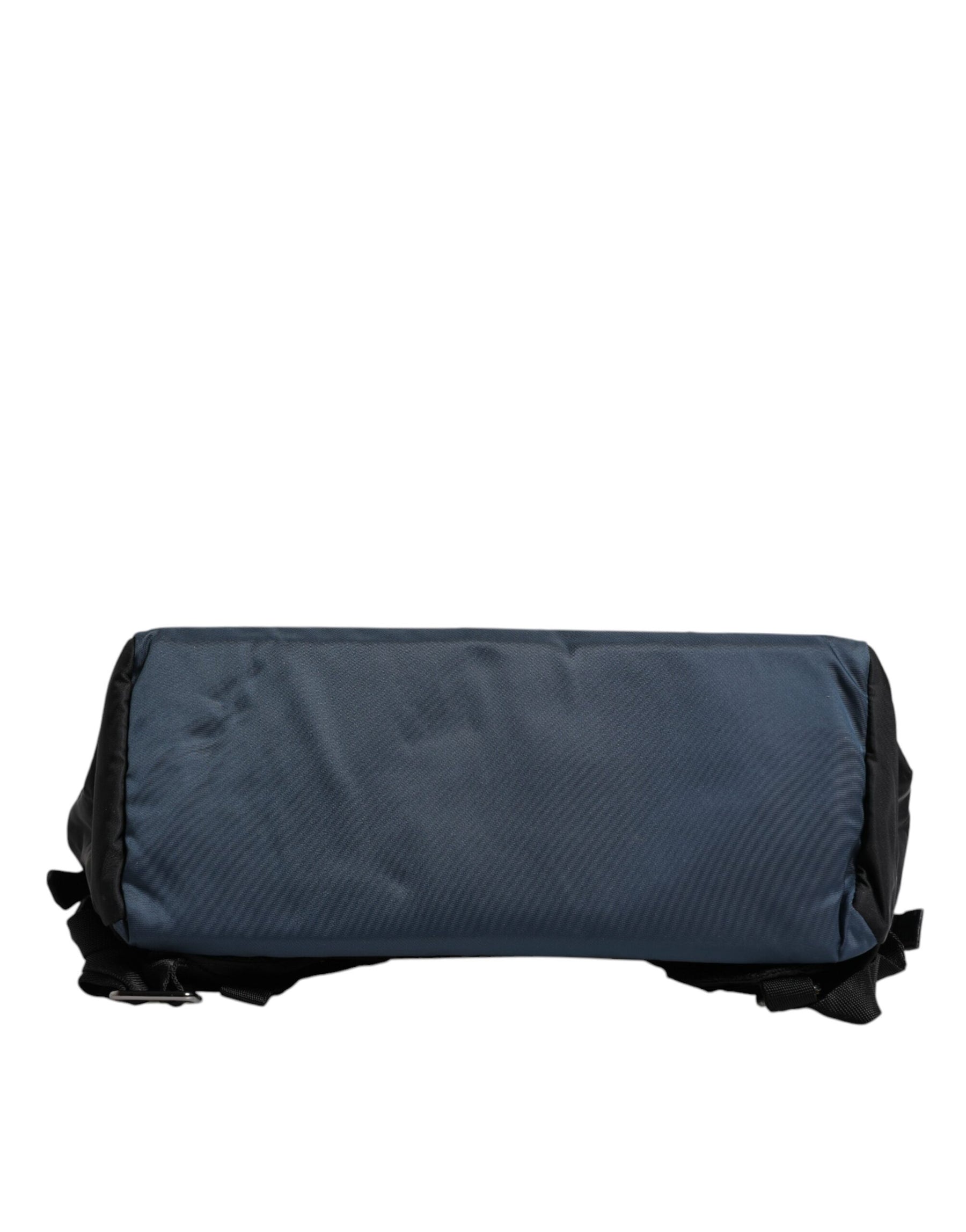 Dolce & Gabbana Black Nylon DG Logo School Backpack Bag | Regal Royce