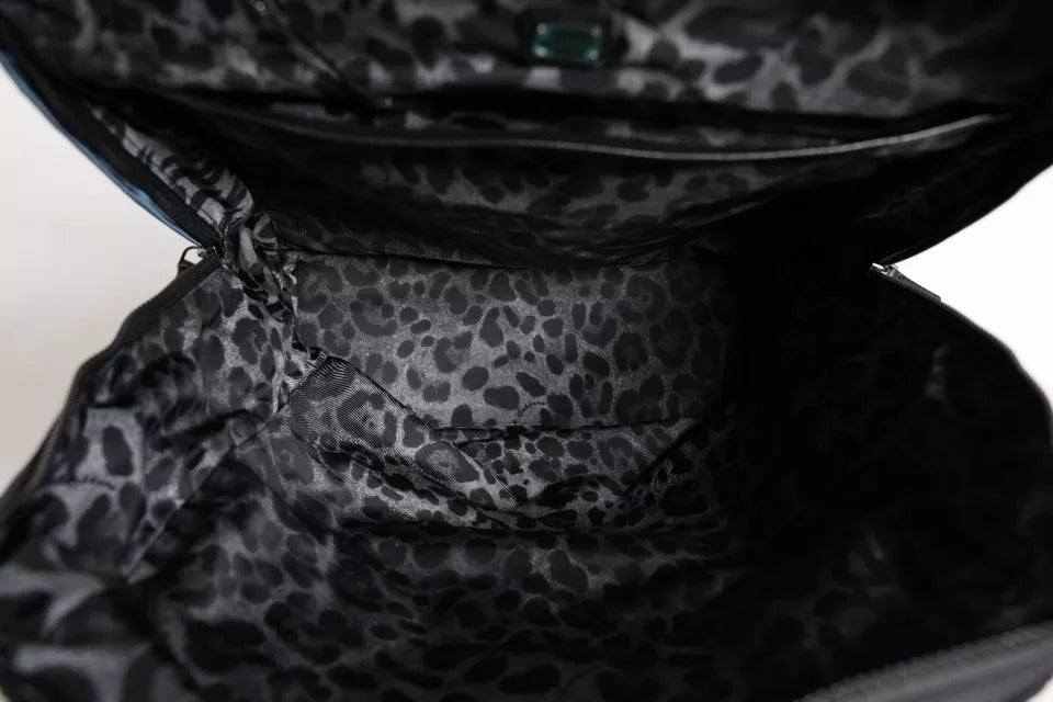 Dolce & Gabbana Black Nylon DG Logo School Backpack Bag | Regal Royce