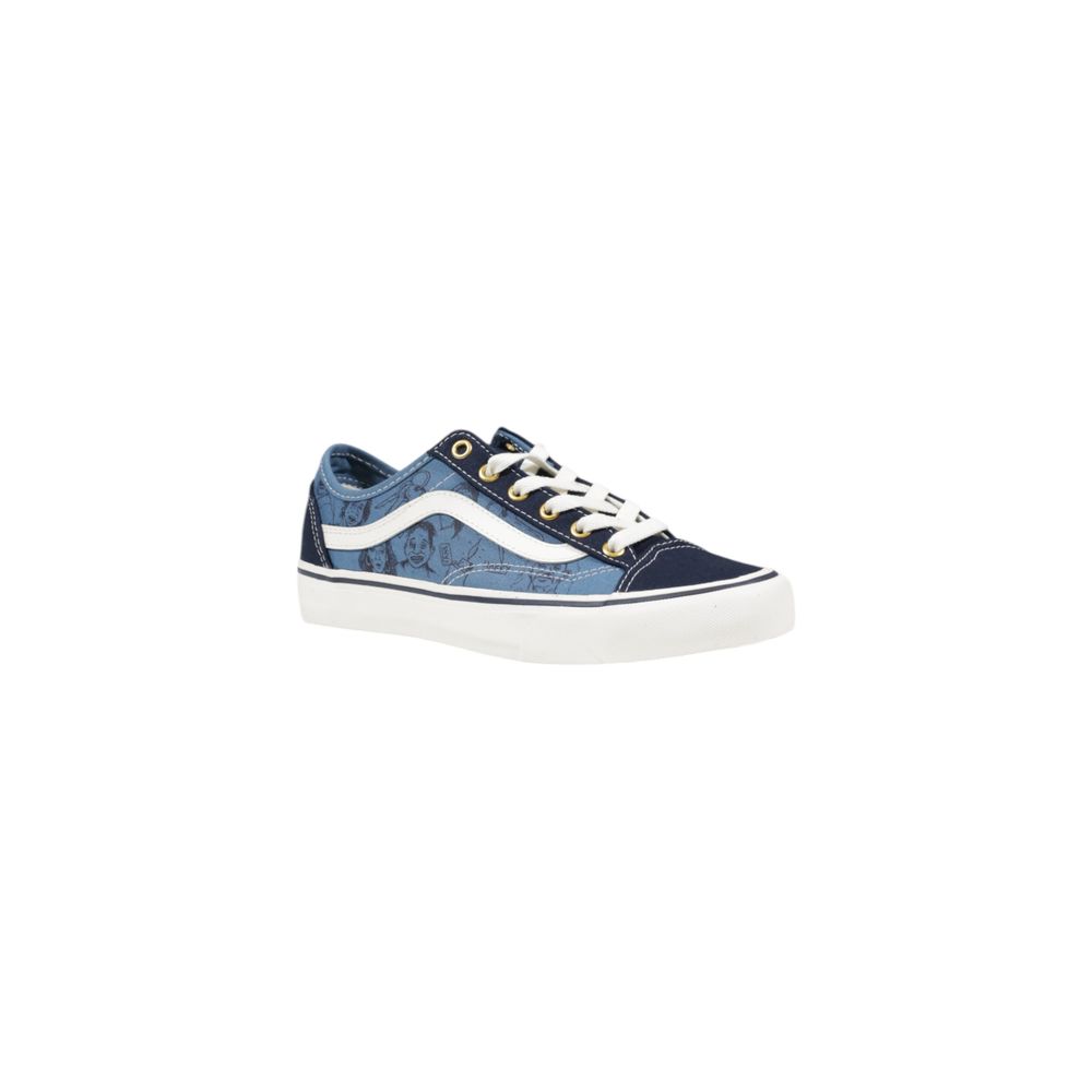 Vans Blue Suede Leather Low Top Sneakers | Regal Royce
