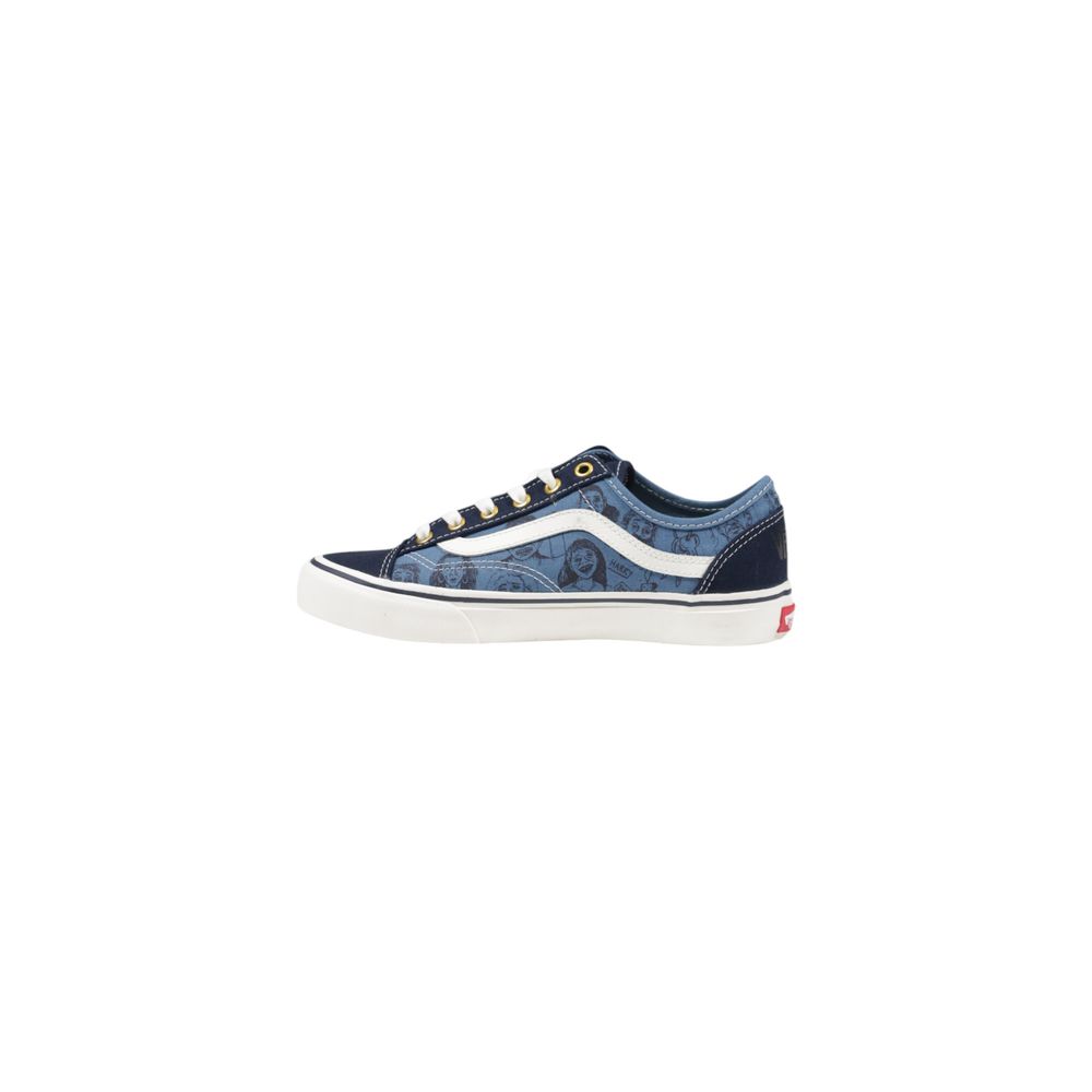 Vans Blue Suede Leather Low Top Sneakers | Regal Royce