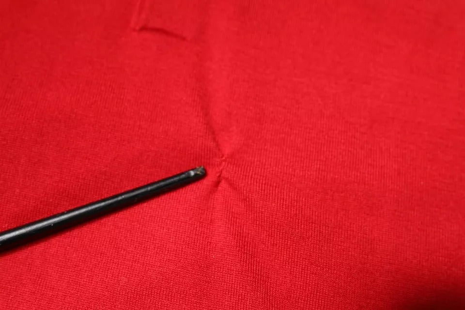 Dolce & Gabbana Red Cashmere Collared Pullover Sweater | Regal Royce