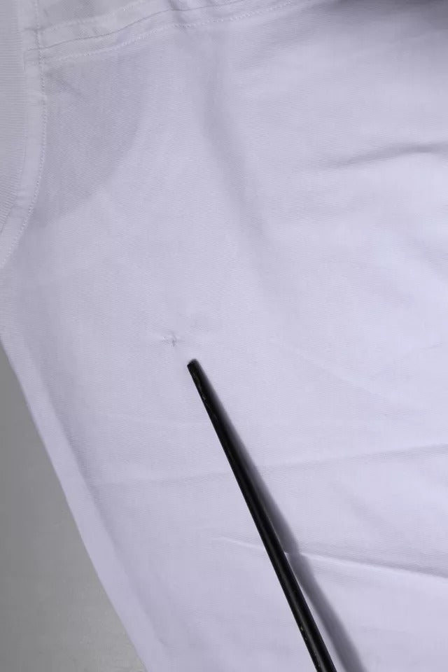 Balenciaga White Logo Cotton Crew Neck Short Sleeves T-shirt | Regal Royce