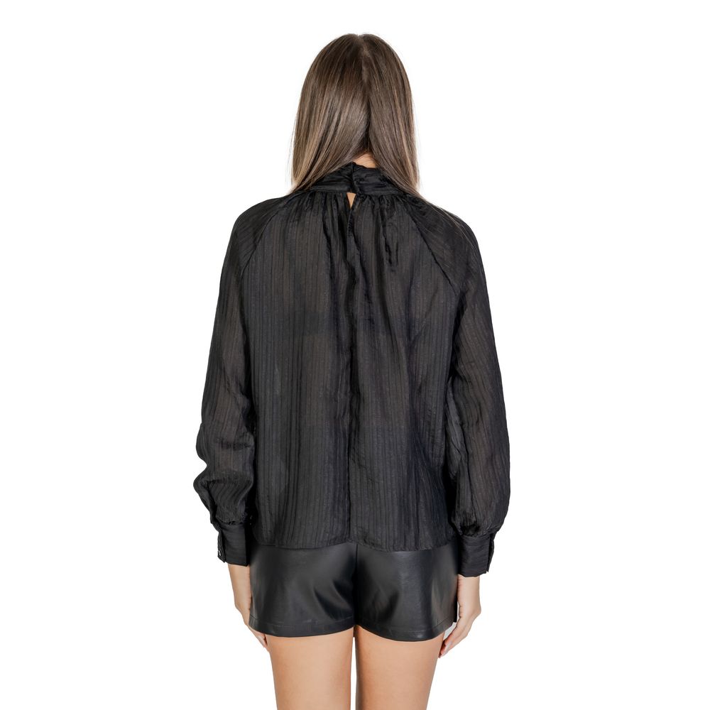 Jacqueline De Yong Black Polyester Blouse | Regal Royce
