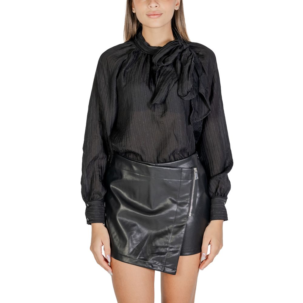 Jacqueline De Yong Black Polyester Blouse | Regal Royce