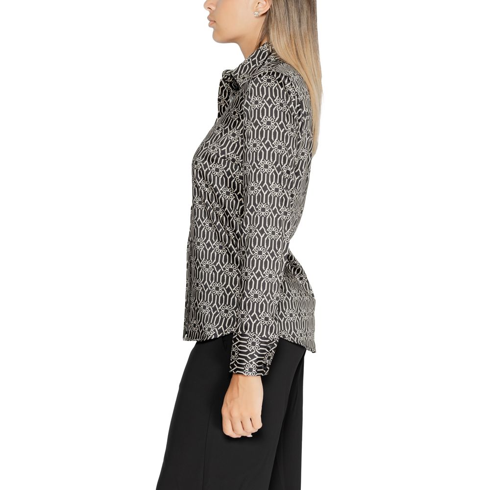 Rinascimento Black Polyester Blouse | Regal Royce