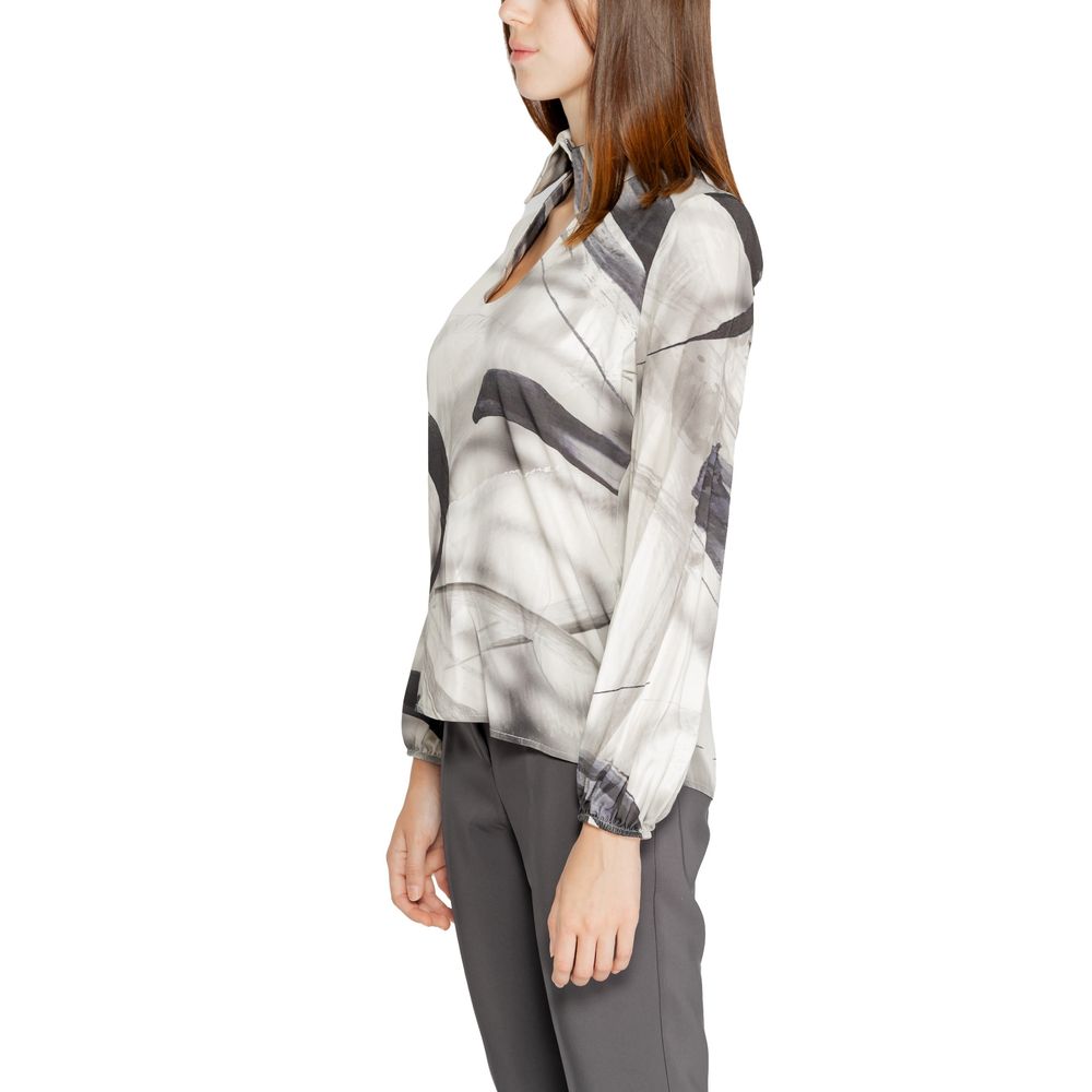 Rinascimento Gray Viscose Blouse | Regal Royce