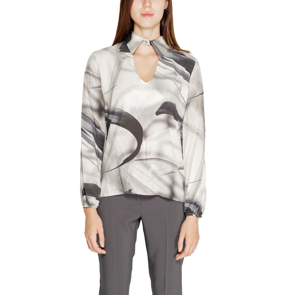 Rinascimento Gray Viscose Blouse | Regal Royce