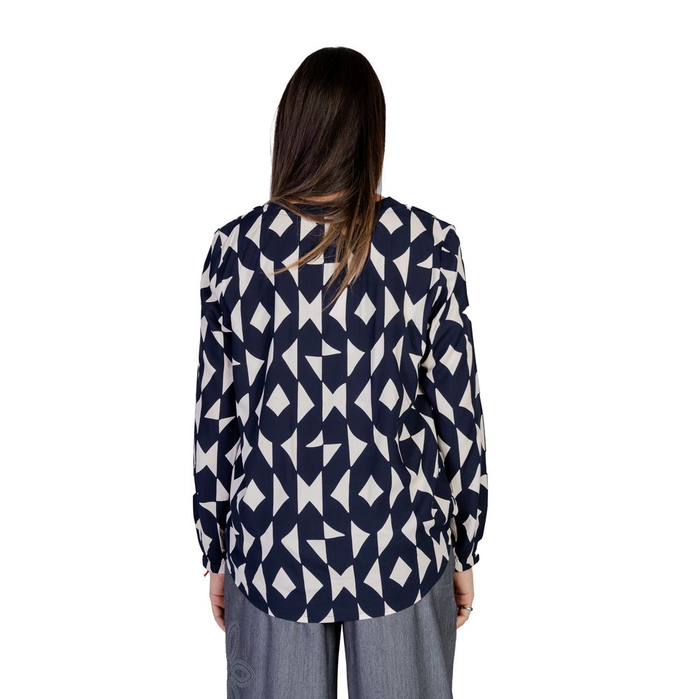 Street One Blue Viscose Blouse | Regal Royce