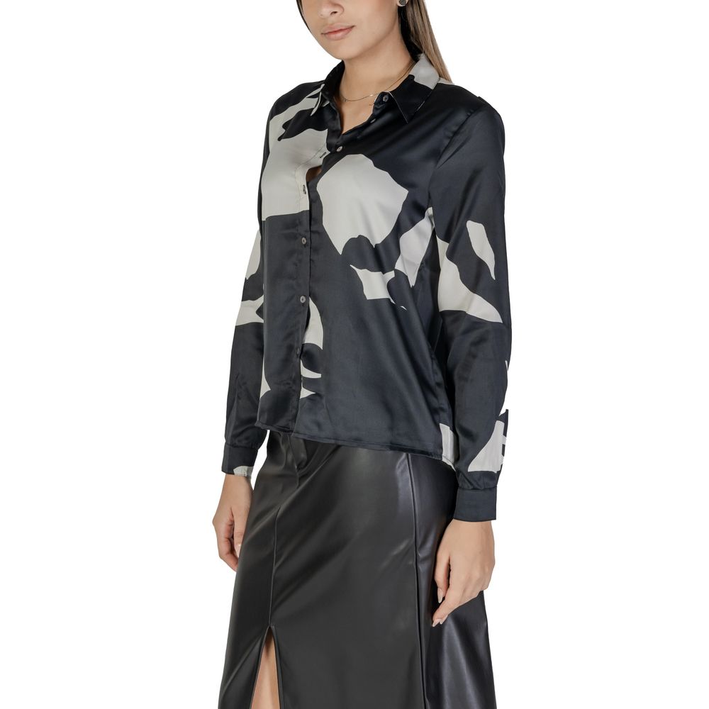 Only Black Recycled Polyester Blouse | Regal Royce