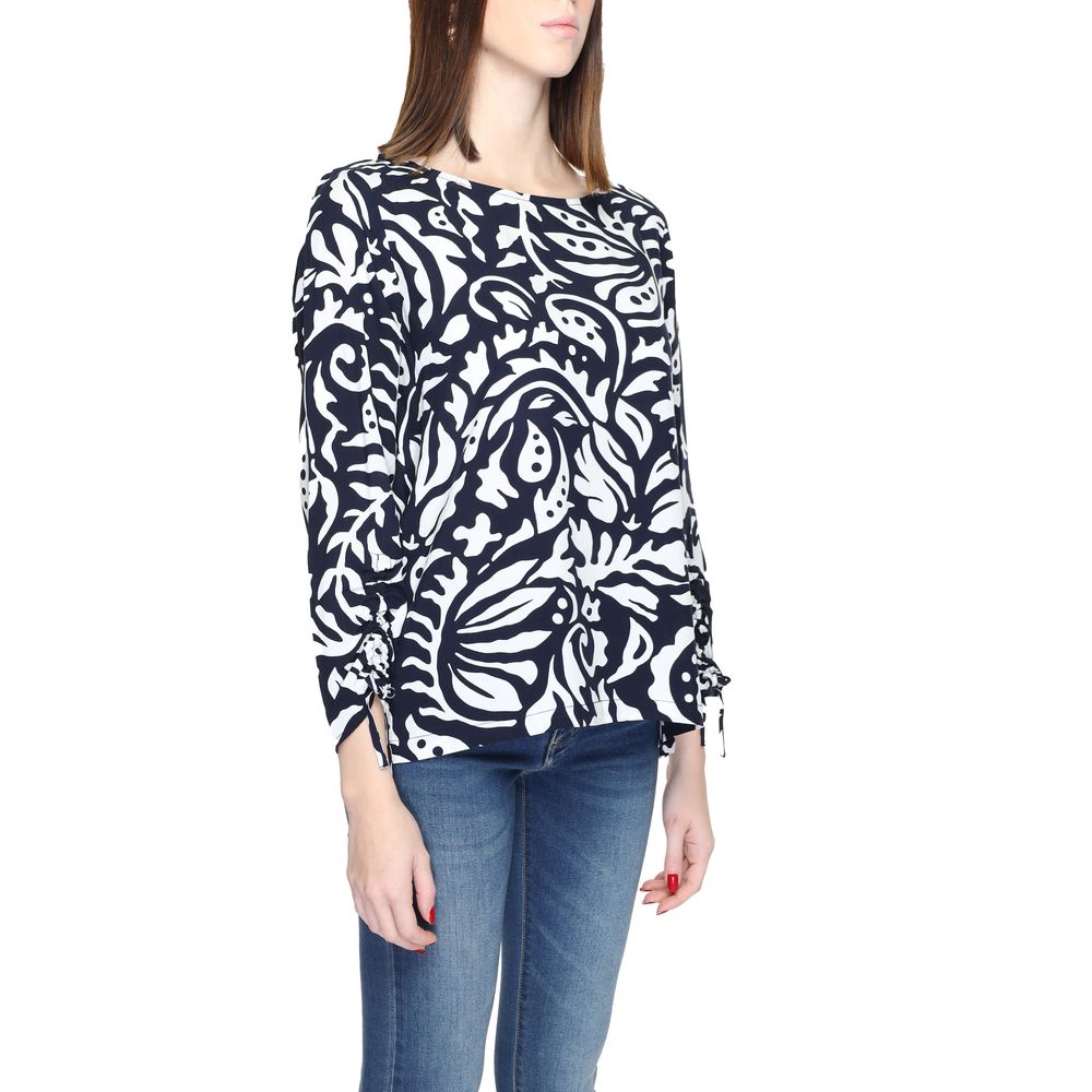 Street One Blue Viscose Blouse | Regal Royce