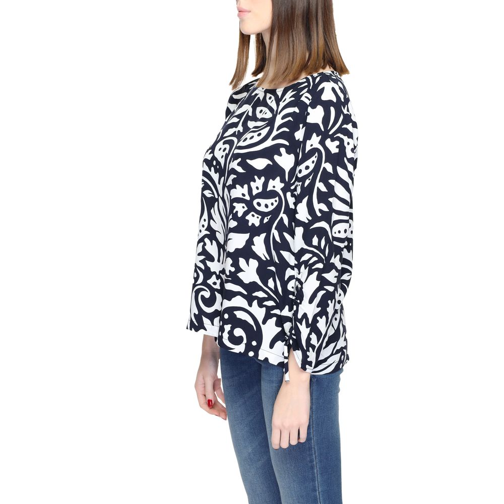 Street One Blue Viscose Blouse | Regal Royce