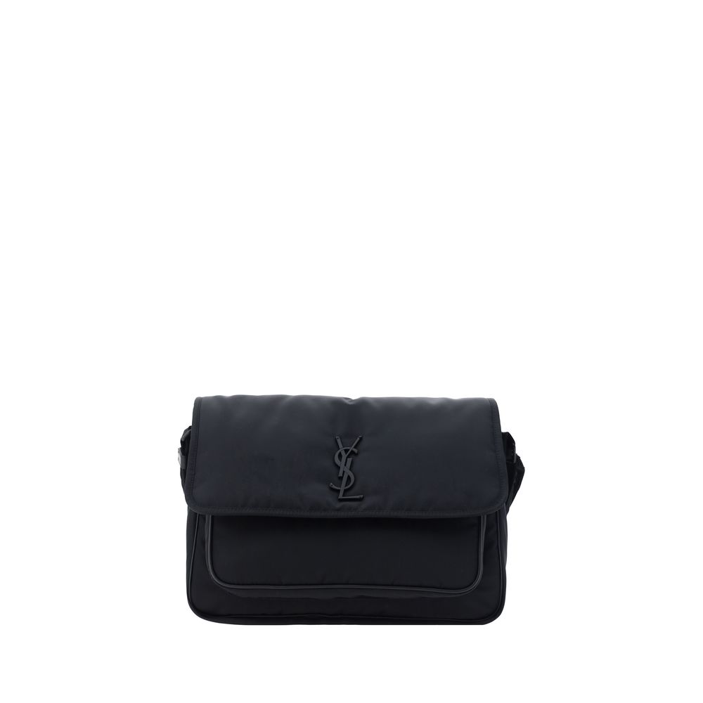 Saint Laurent Black Polyamide Shoulder Bag | Regal Royce
