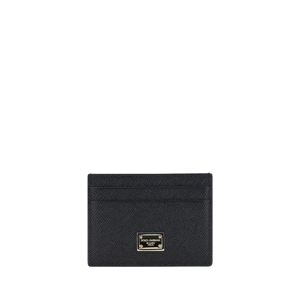 Dolce & Gabbana Black Calf Leather Bos Taurus Wallet | Regal Royce
