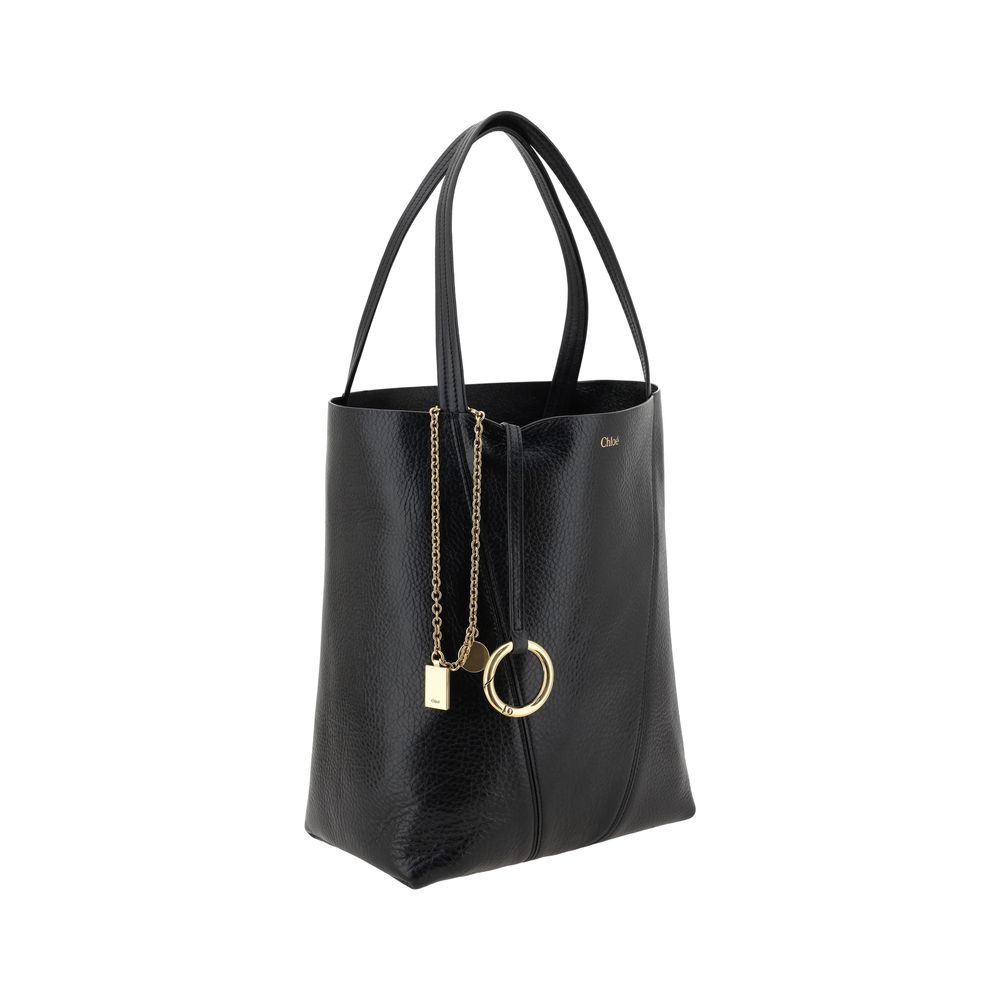 Chloé Black Calf Leather Bos Taurus Shoulder Bag | Regal Royce
