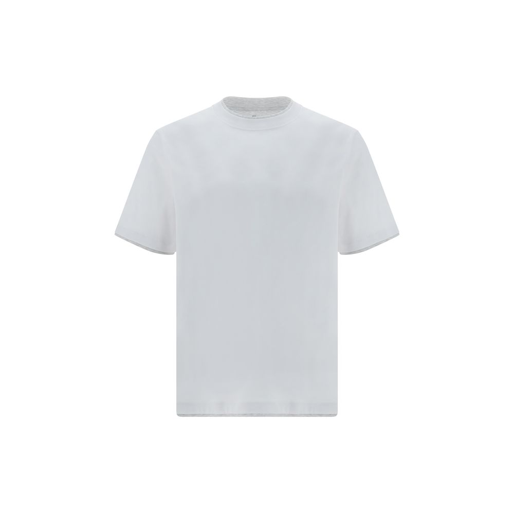 Brunello Cucinelli White Cotton T-Shirt | Regal Royce