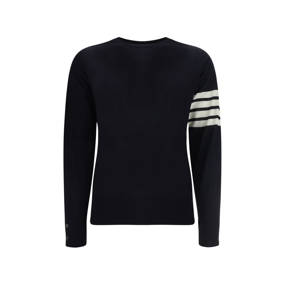 Thom Browne Blue Fleece Wool Sweatshirt | Regal Royce