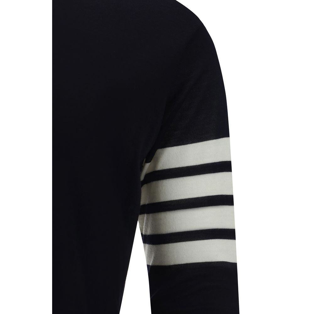 Thom Browne Blue Fleece Wool Sweatshirt | Regal Royce