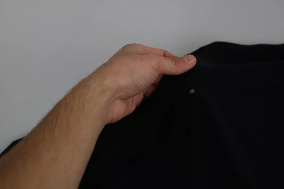 Dolce & Gabbana Black Cashmere Crew Neck Sweatshirt Sweater | Regal Royce