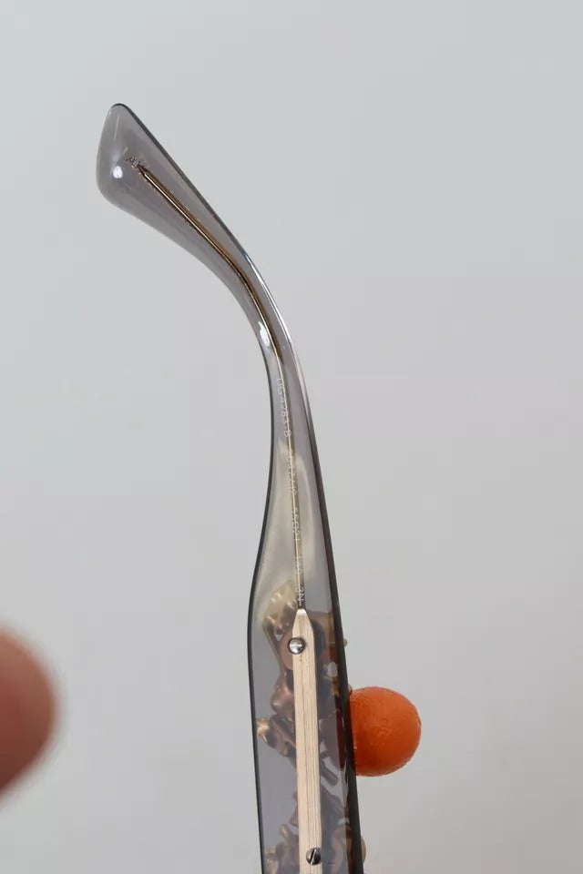 Dolce & Gabbana DG4283B Acetate Crystals Orange Applique Sunglasses | Regal Royce