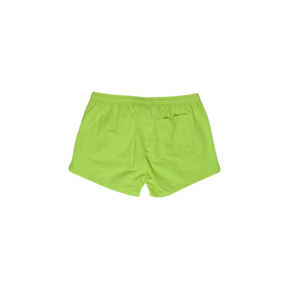 Hamaki-Ho Yellow Polyester Swim Shorts | Regal Royce