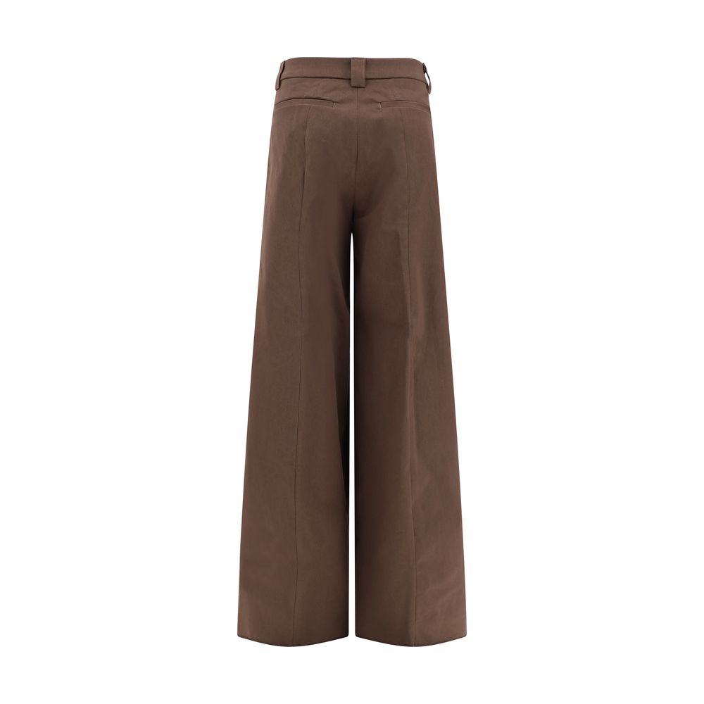 The Latest Brown Cotton Casual Pants | Regal Royce