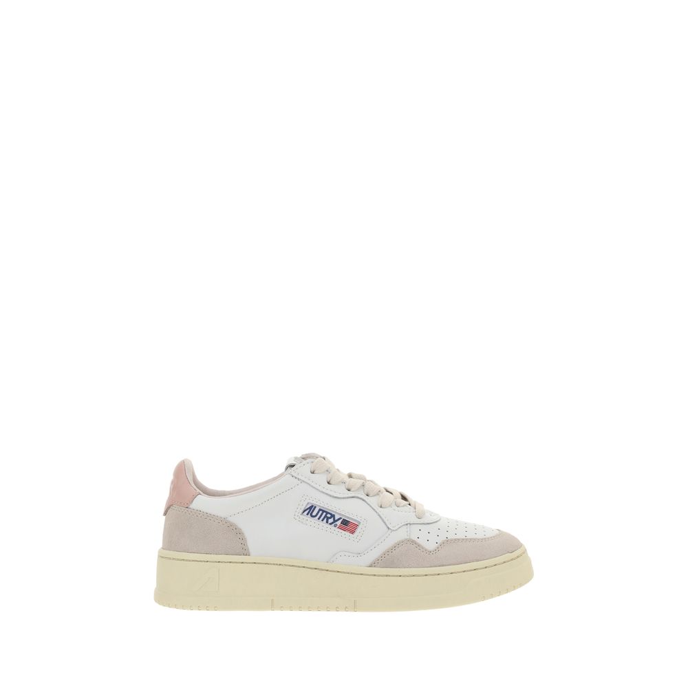 Autry White Leather Low Top Sneakers | Regal Royce