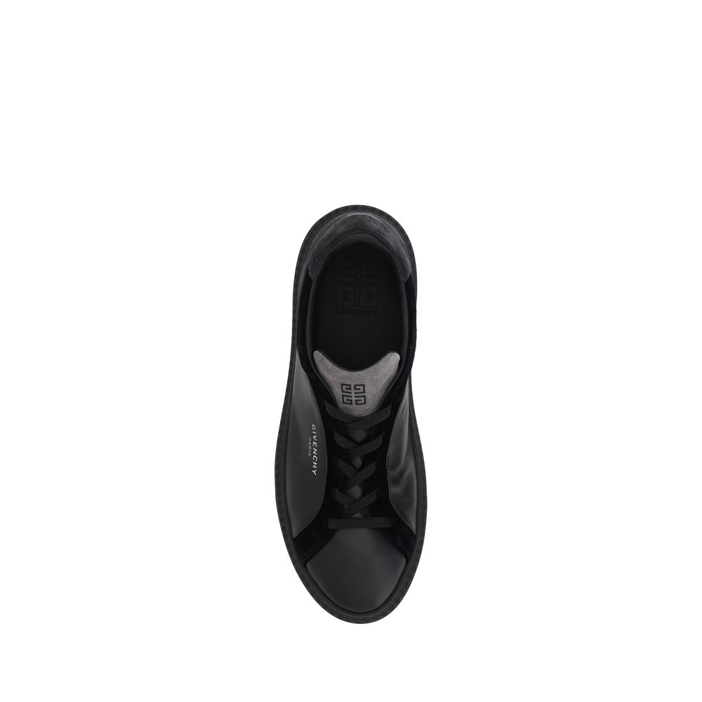 Givenchy Black Leather G Set Sneakers | Regal Royce