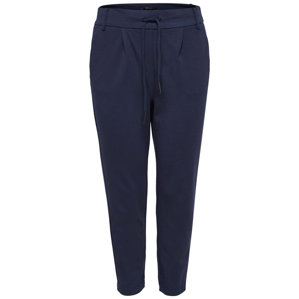 Only Blue Viscose Casual Pants | Regal Royce